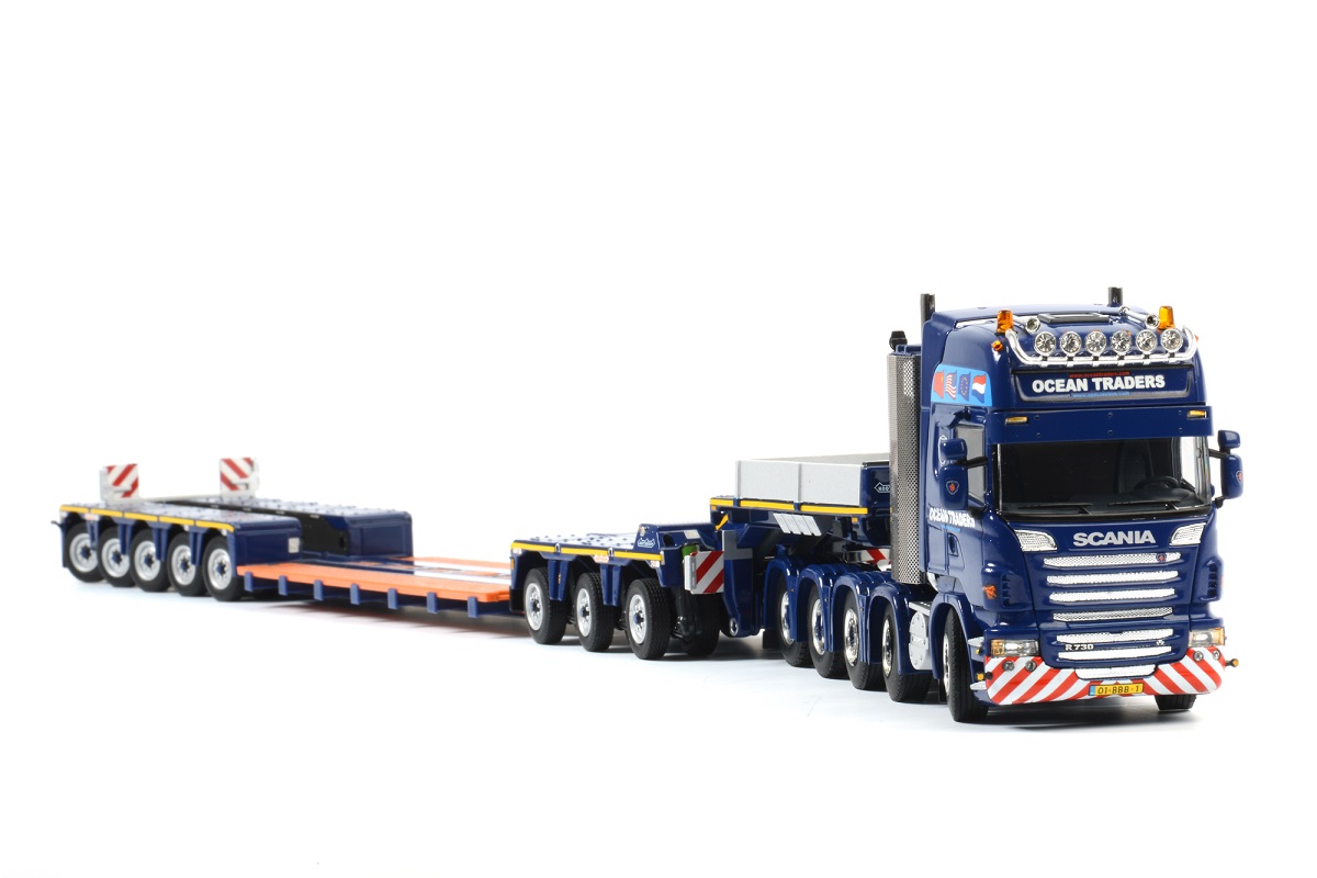 OCEAN TRADERS - Scania R730 10x4 / 3 axle ICP / Spine Bed / 5 axle Euro-PX