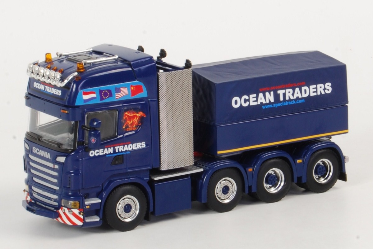 OCEAN TRADERS - Scania R730 Topline 8x4 + Ballast Box