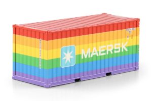 Maersk - 20 ft. Container (rainbow)